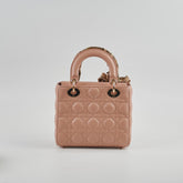 Christian Dior Lady Dior Small Blush with Twilly